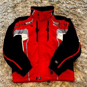 Side youth 12 Spyder XTL insulated ski jacket
